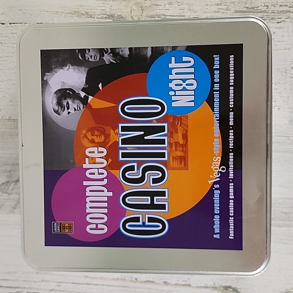 Complete Casino Night Vegas style entertainment Roulette Craps Blackjack Poker